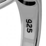 Plain Celtic Knot Silver Ring, rp637